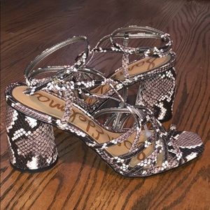 SAM EDELMAN DAFFODIL HEEL SANDAL